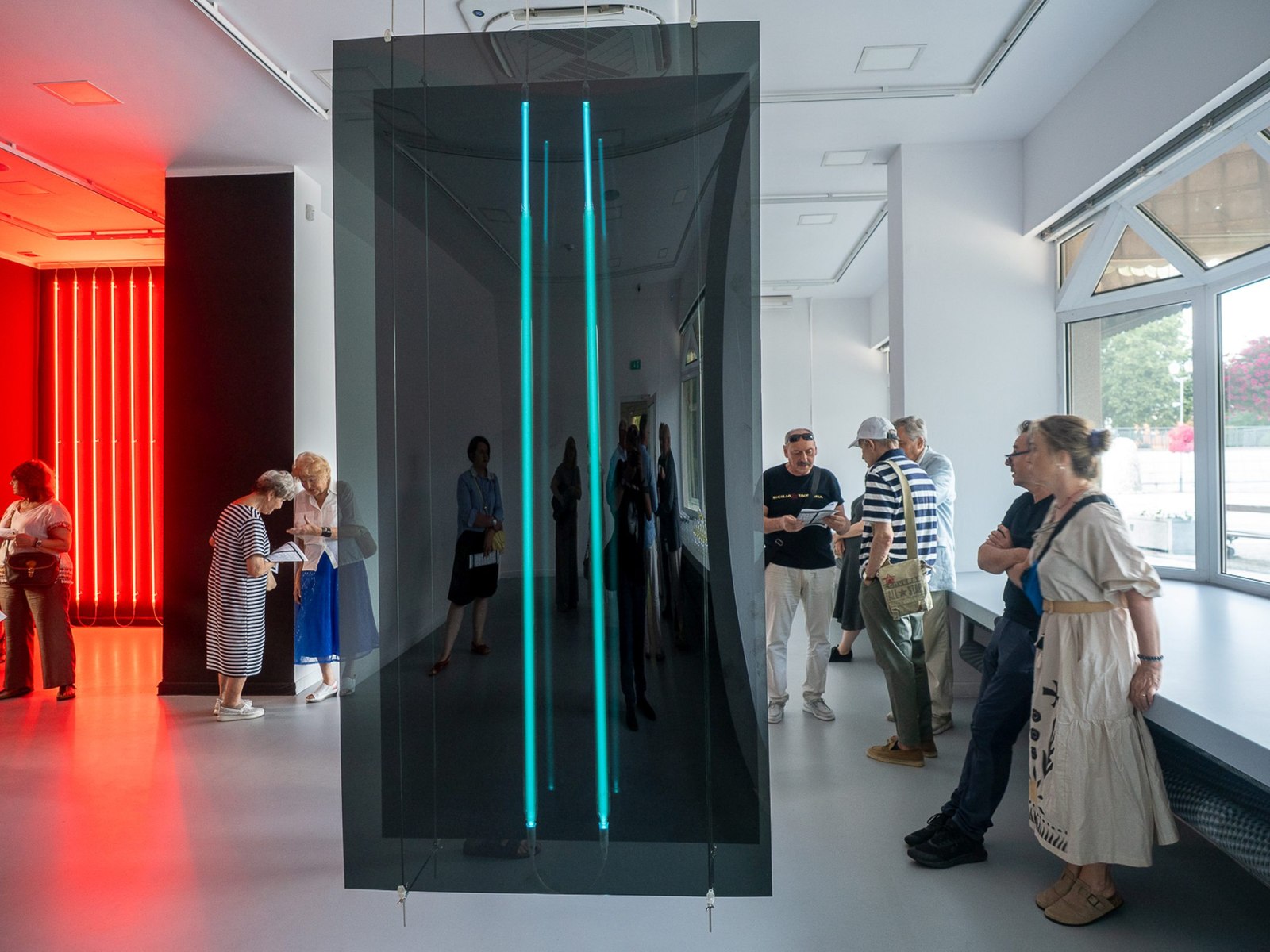 Galeria im. Sleńdzińskich, Po drugiej stronie, fot. Jerzy Doroszkiewicz