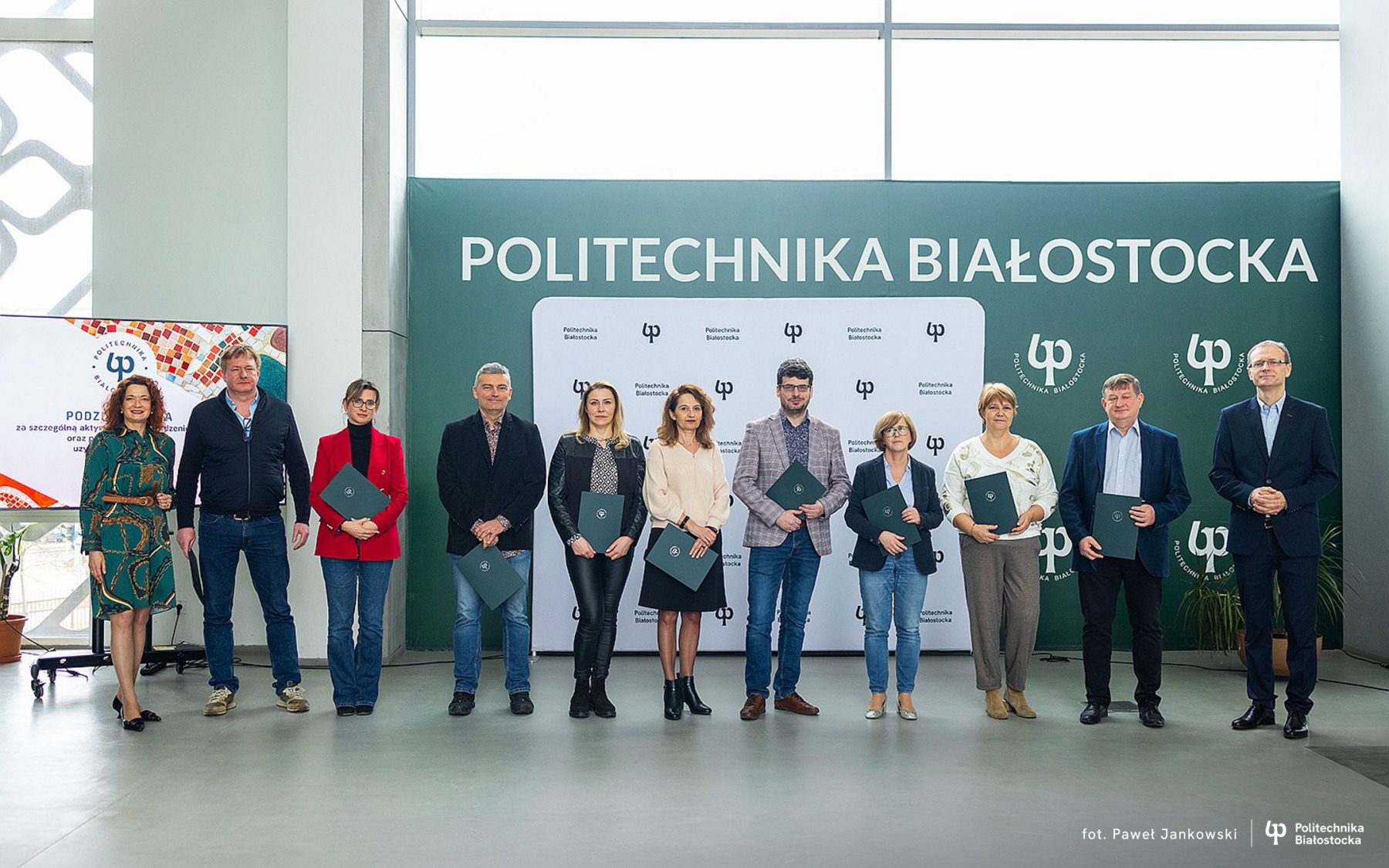 Gratulacje dla naukowców, fot. Paweł Jankowski
