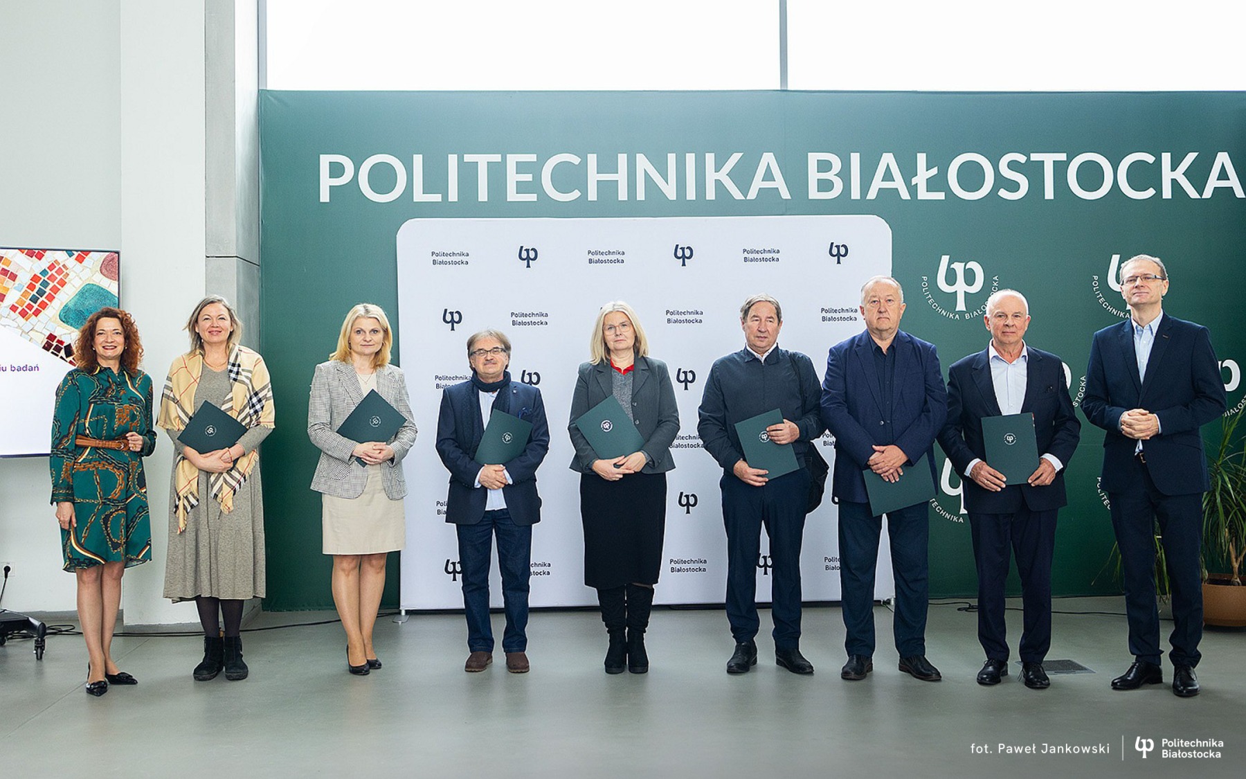 Gratulacje dla naukowców, fot. Paweł Jankowski