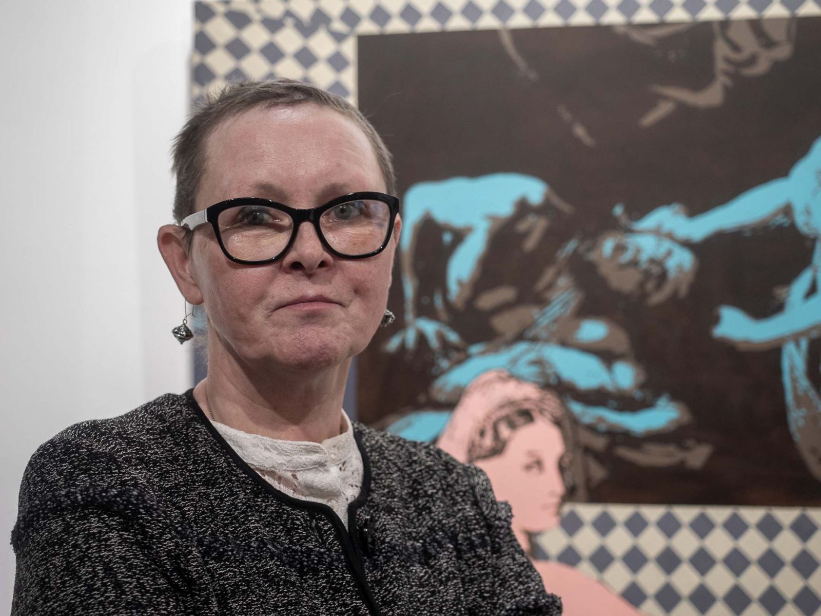 Hanna Siemionow Malarstwo, fot. Jerzy Doroszkiewicz