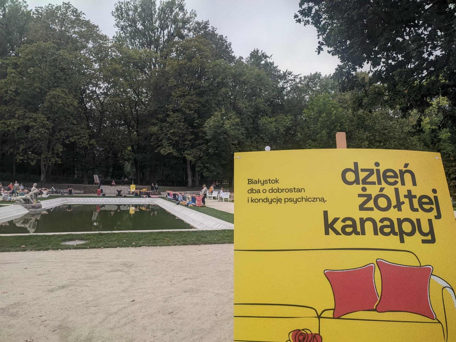 Inauguracja kampanii Żółta Kanapa, fot. Hanna Kość