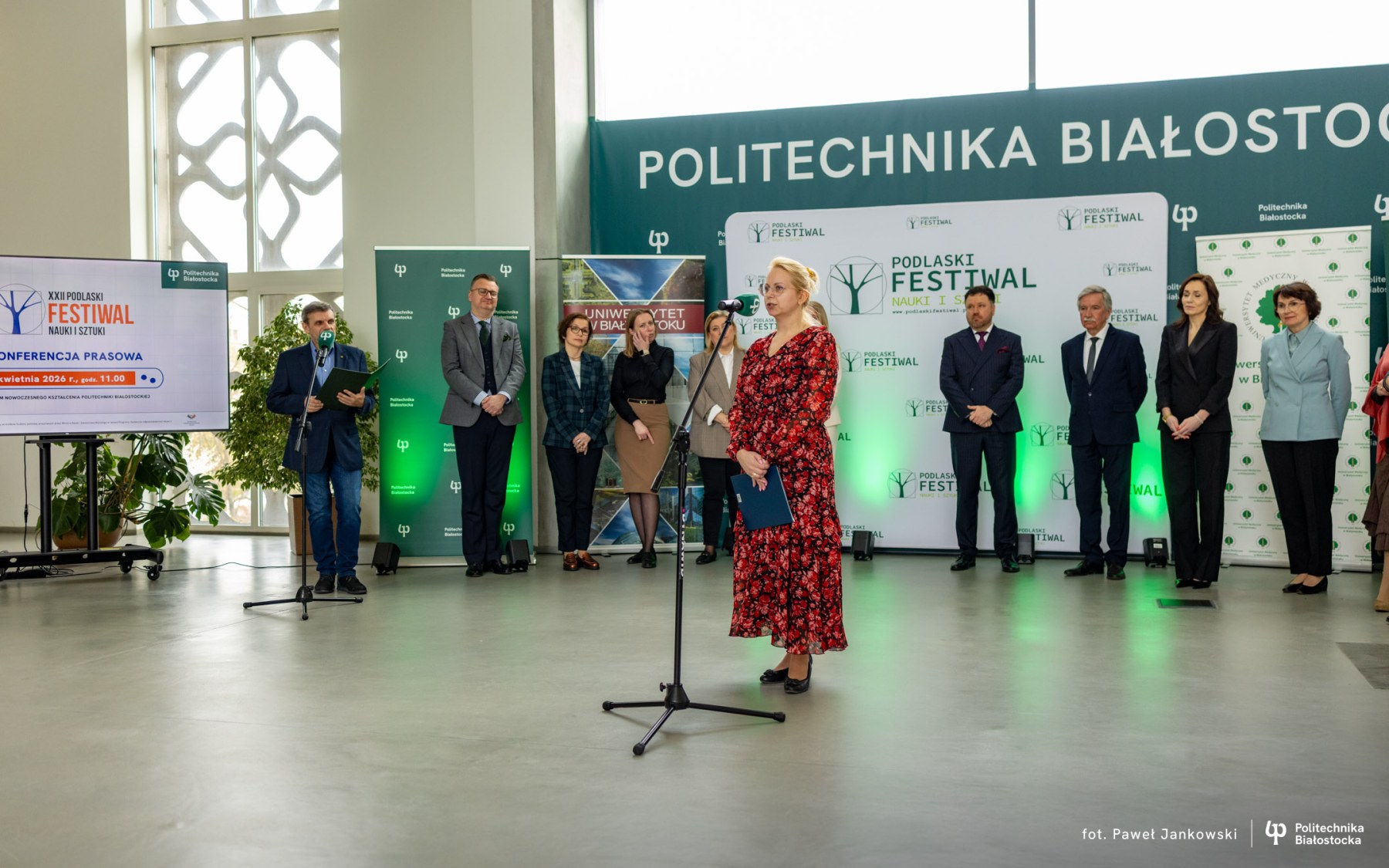 2026-04-15 XXII Podlaski Festiwal Nauki i Sztuki – konferencja prasowa, fot. Paweł Jankowski PB