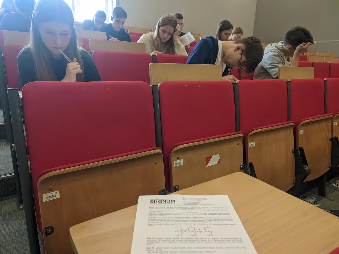 Finał konkursu "Internetowa Liga Łamigłówkowa", fot. Hanna Kość