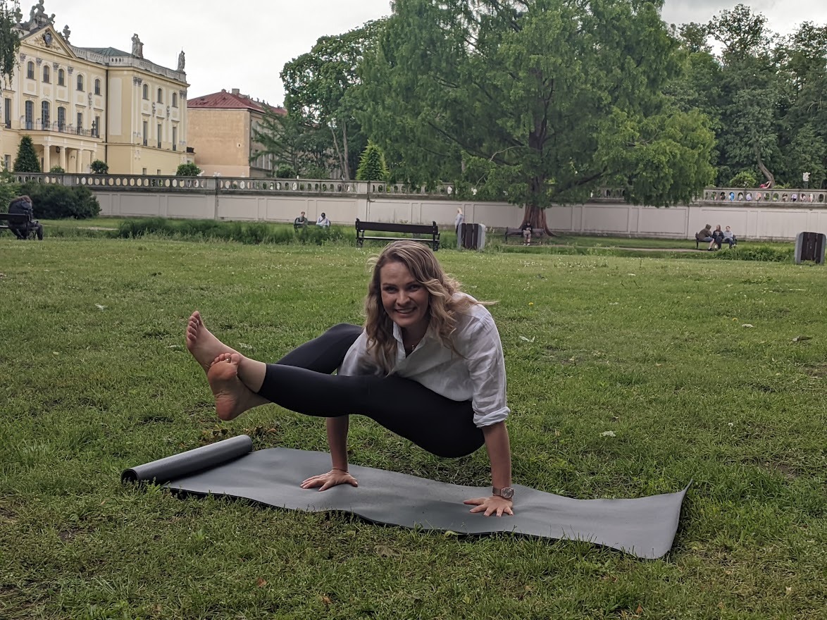 Joga na wakacje, fot. Hanna Kość