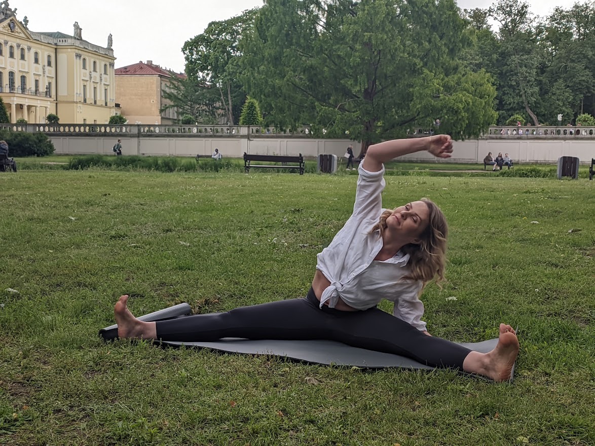 Joga na wakacje, fot. Hanna Kość