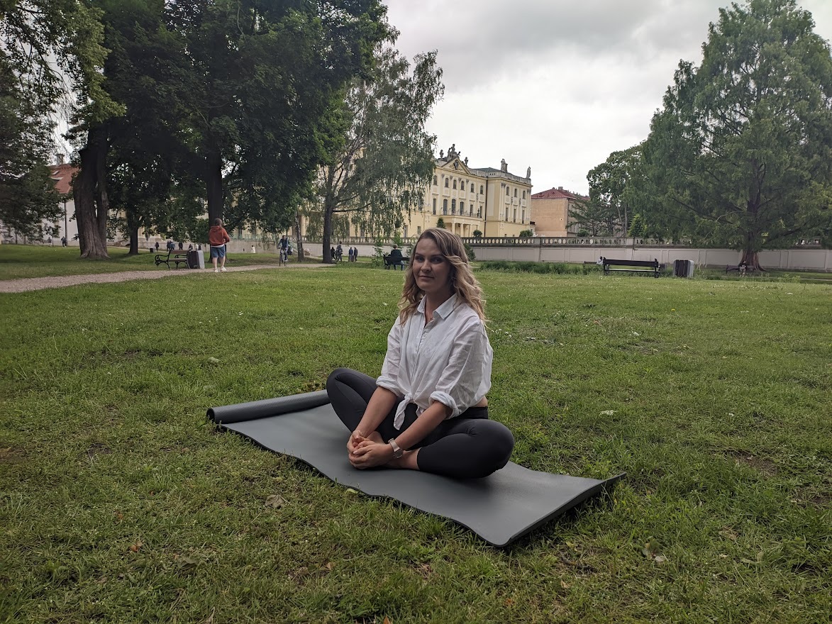 Joga na wakacje, fot. Hanna Kość