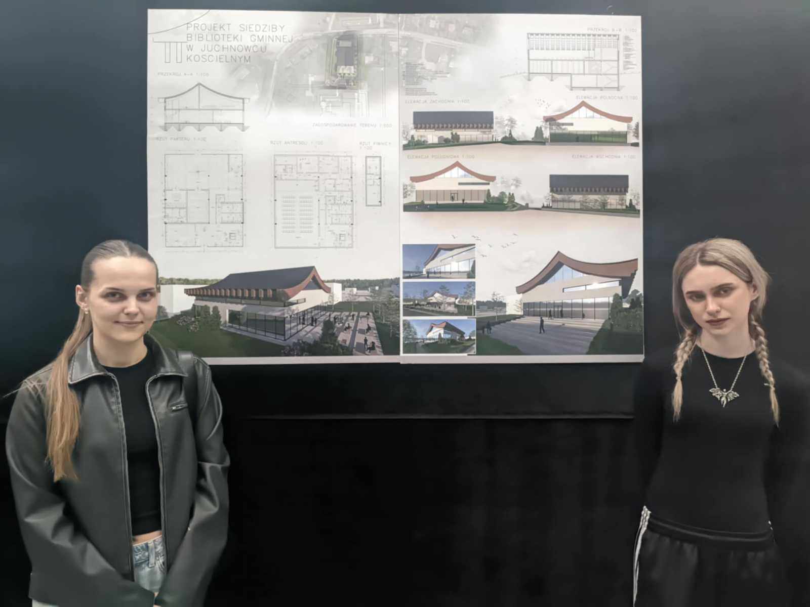 Konkurs na projekt biblioteki w Juchnowcu Kościelnym, fot. Hanna Kość