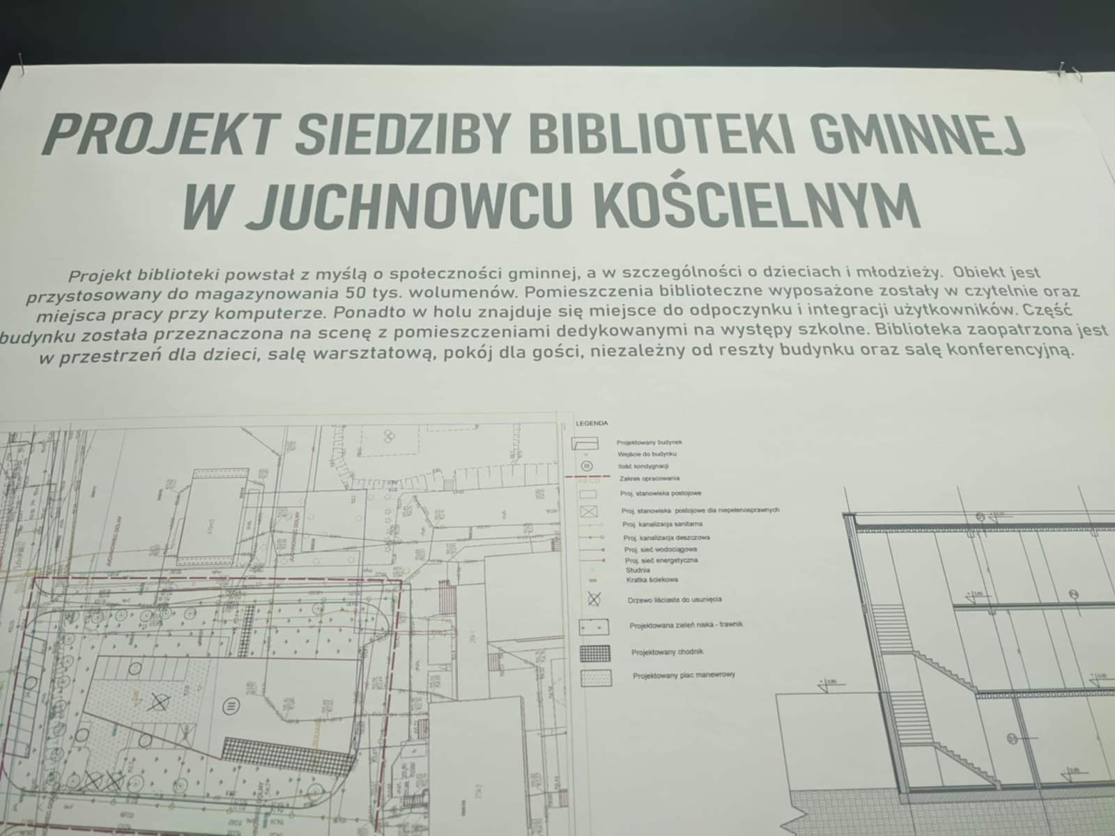 Konkurs na projekt biblioteki w Juchnowcu Kościelnym, fot. Hanna Kość