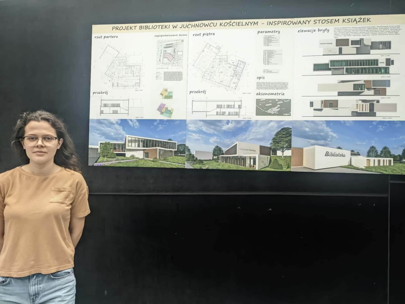 Konkurs na projekt biblioteki w Juchnowcu Kościelnym, fot. Hanna Kość