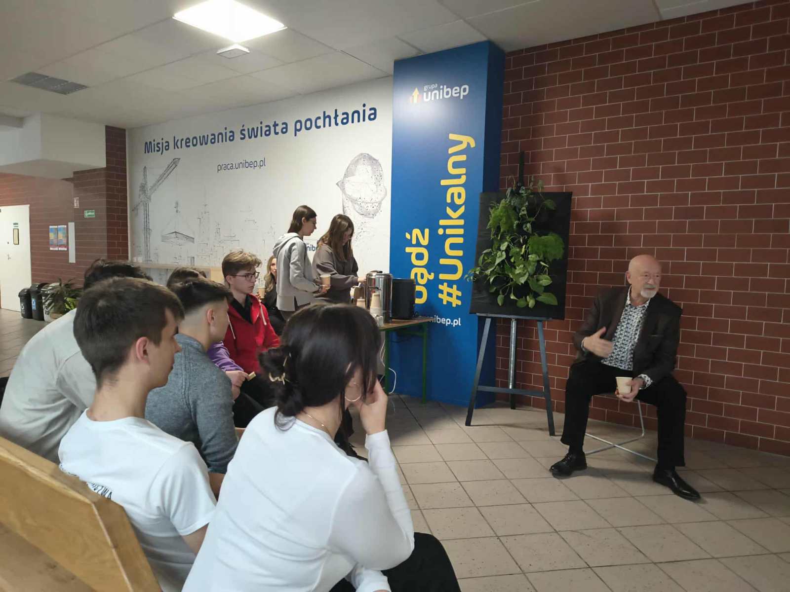 Kawka z profesorem, fot. Hanna Kość