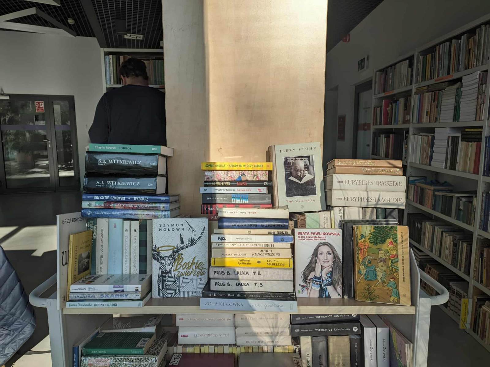 Kiermasz książek w Bibliotece Uniwersyteckiej, fot. Hanna Kość