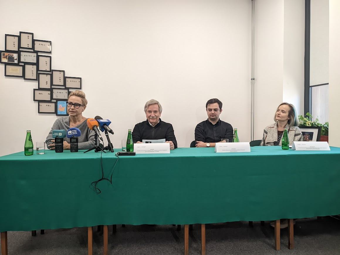 Konferencja przed koncertem "Spotkanie bohaterów i bohaterek BCO", fot. Hanna Kość
