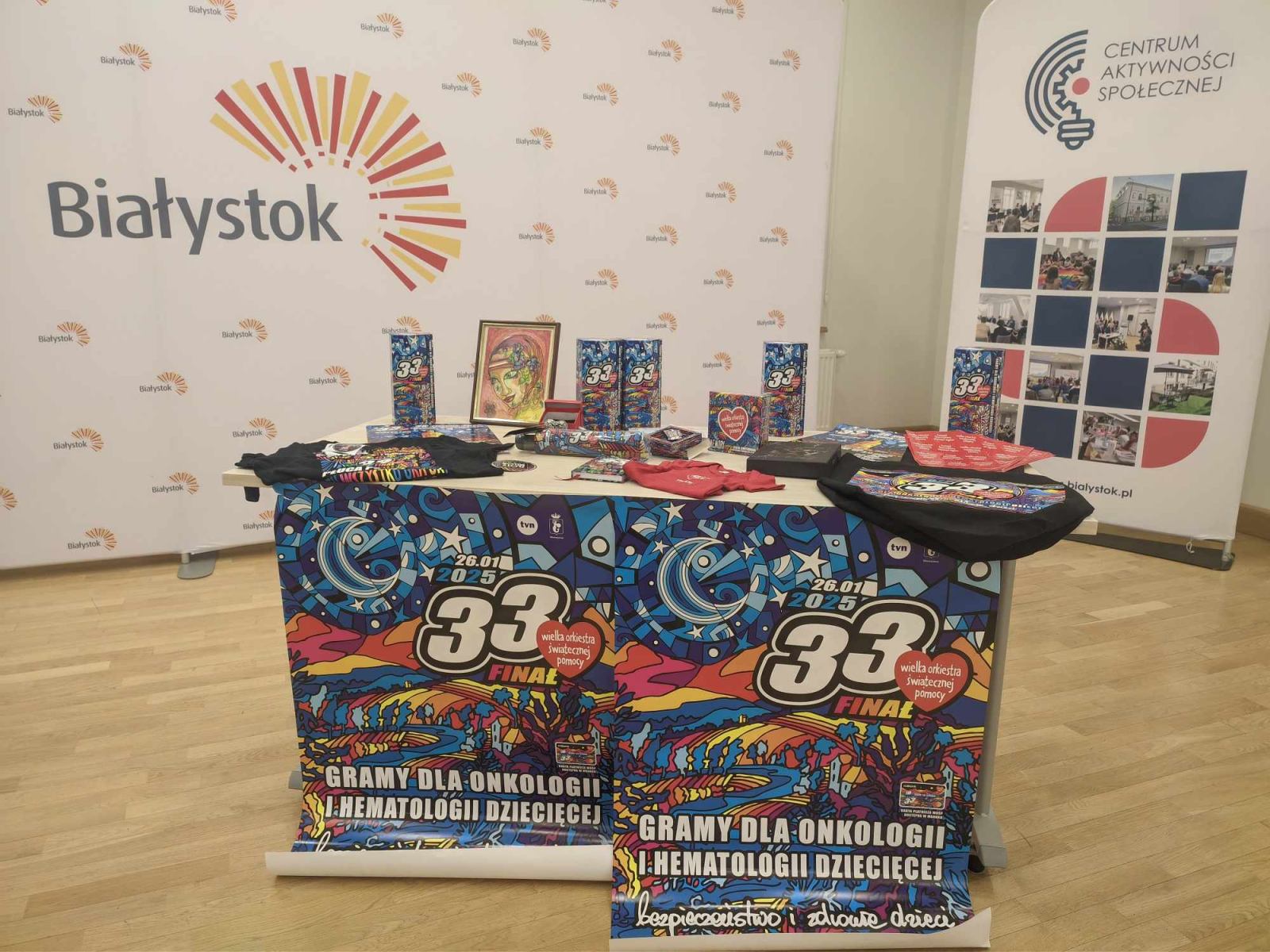 Konferencja zapowiadająca białostocki finał WOŚP, fot. Hanna Kość