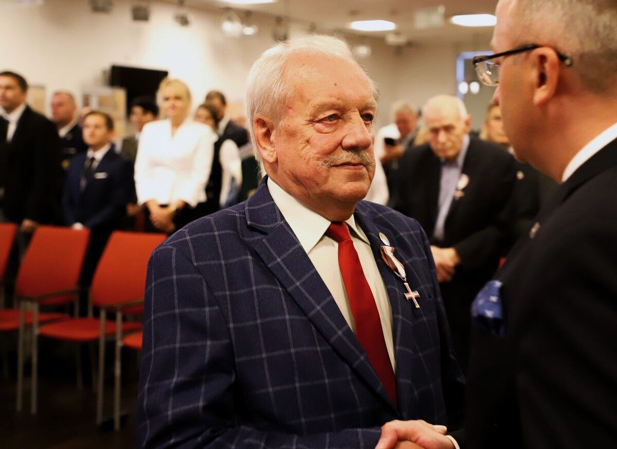 Uroczystość wręczenia Krzyży Wolności i Solidarności, fot. IPN w Białymstoku