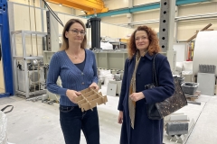Wizyta władz PB w laboratorium budowlanym Uniwersytetu Technicznego w Chemnitz, Adam Jakuć