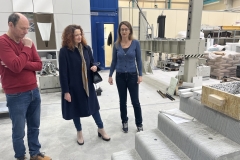 Wizyta władz PB w laboratorium budowlanym Uniwersytetu Technicznego w Chemnitz, Adam Jakuć