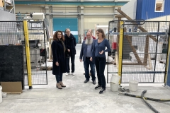 Wizyta władz PB w laboratorium budowlanym Uniwersytetu Technicznego w Chemnitz, Adam Jakuć