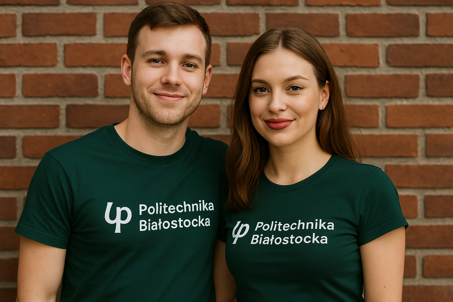 Marek i Julia – studenci PB – wśród pierwszych testerów innowacyjnej technologii., fot. L. Doroszuk