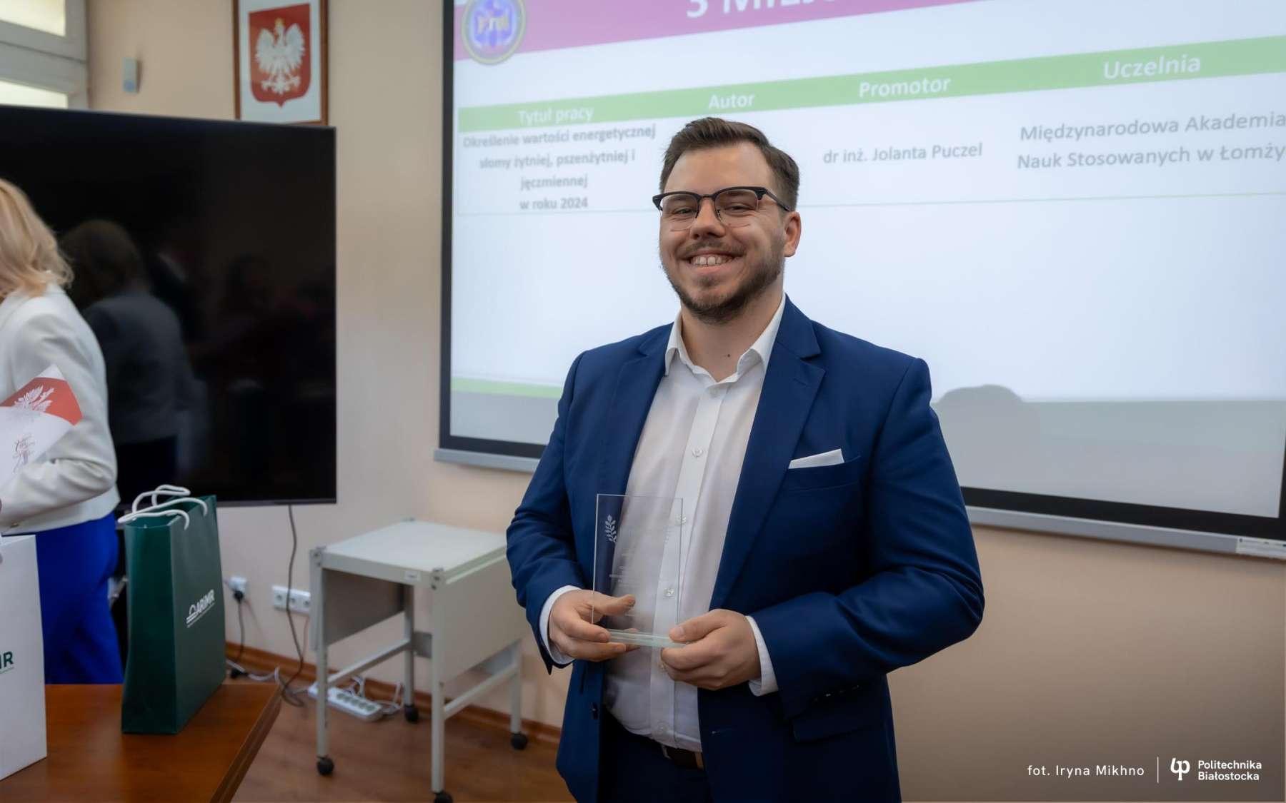 2026-03-30-Laureaci-najlepszych-prac-dyplomowych-IV edycja-konkurs-o-dyplom-nagroda-Prezesa-Podlaskiego-fot-Iryna-Mikhno-PB