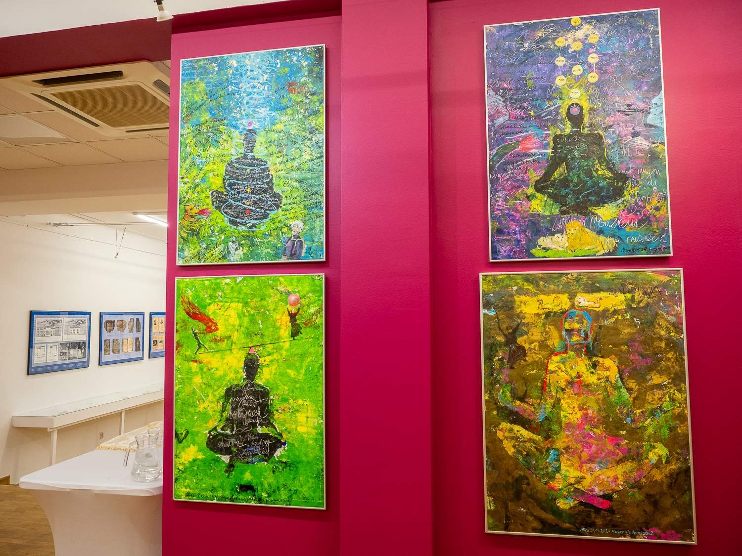 Galeria im. Sleńdzińskich. Mira Żelechower-Aleksiun, fot. Jerzy Doroszkiewicz