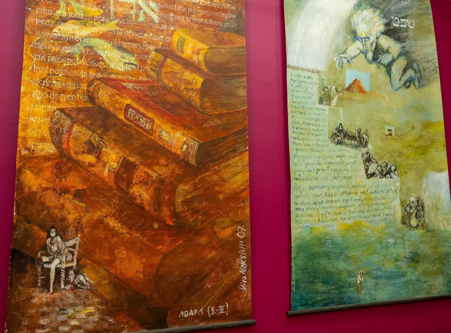 Galeria im. Sleńdzińskich. Mira Żelechower-Aleksiun, fot. Jerzy Doroszkiewicz