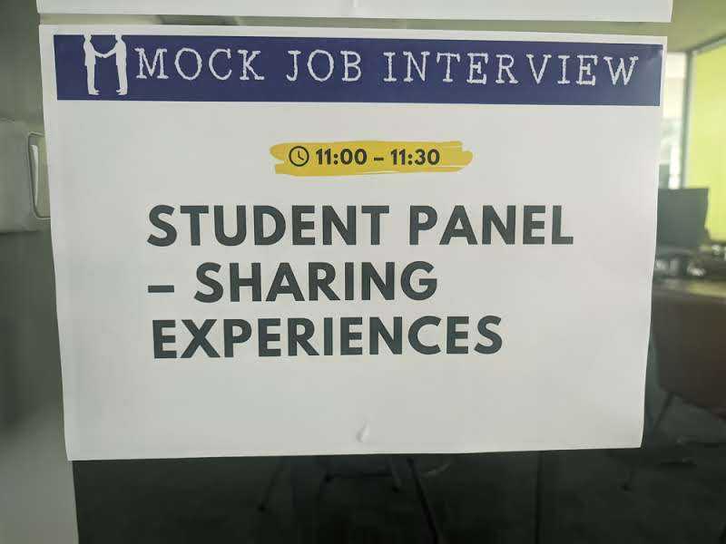 Mock Job Interview, fot. Hanna Kość