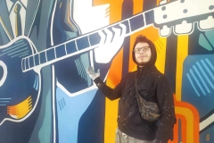 Mural studenta Politechniki Białostockiej, fot. Hanna Kość