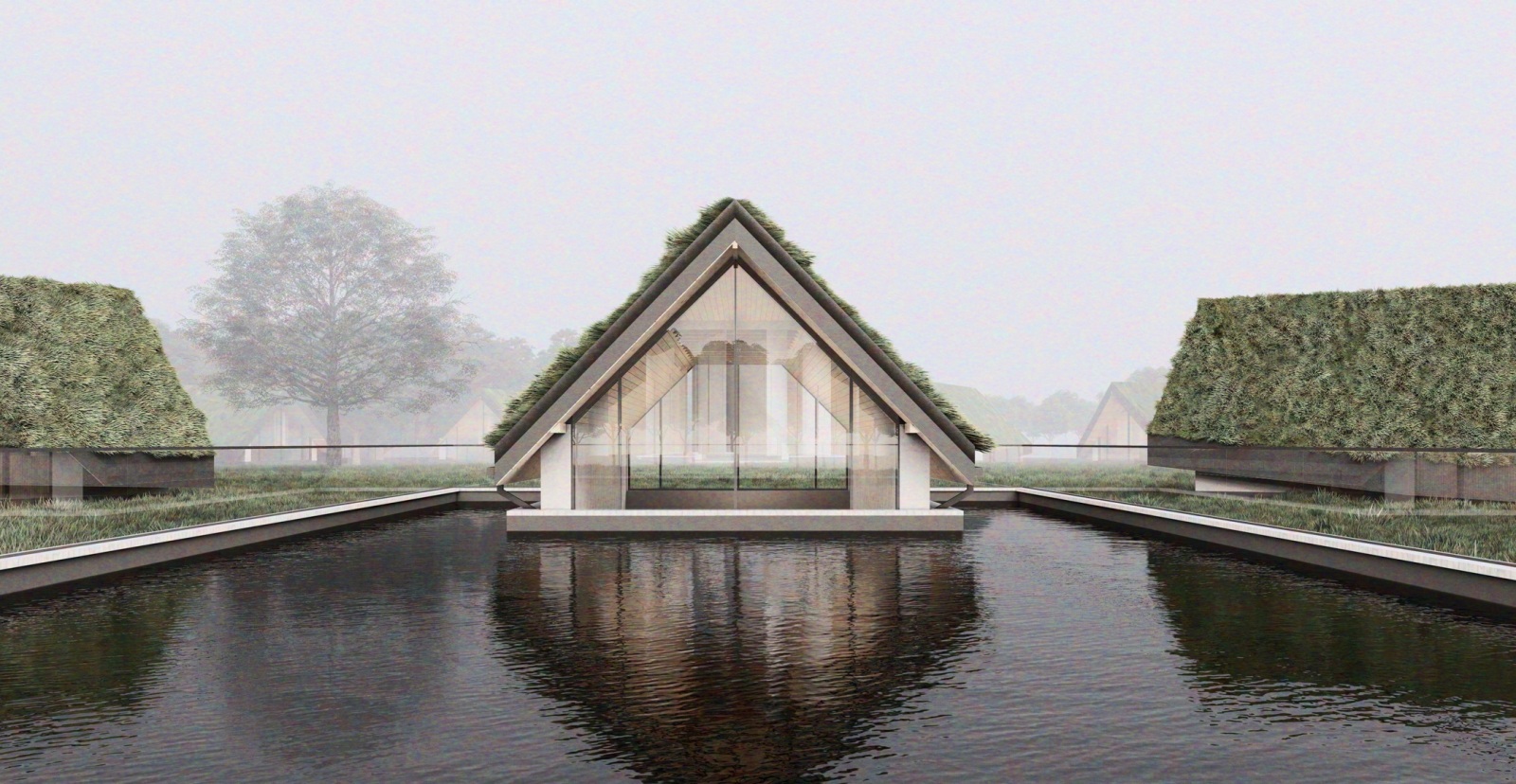 Projekt Muzejon. Muzeum Pamięci Romów - wizualizacja. Autor: T