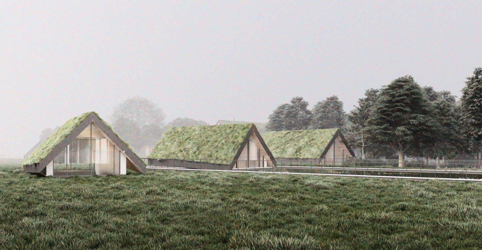 Projekt Muzejon. Muzeum Pamięci Romów - wizualizacja. Autor: T
