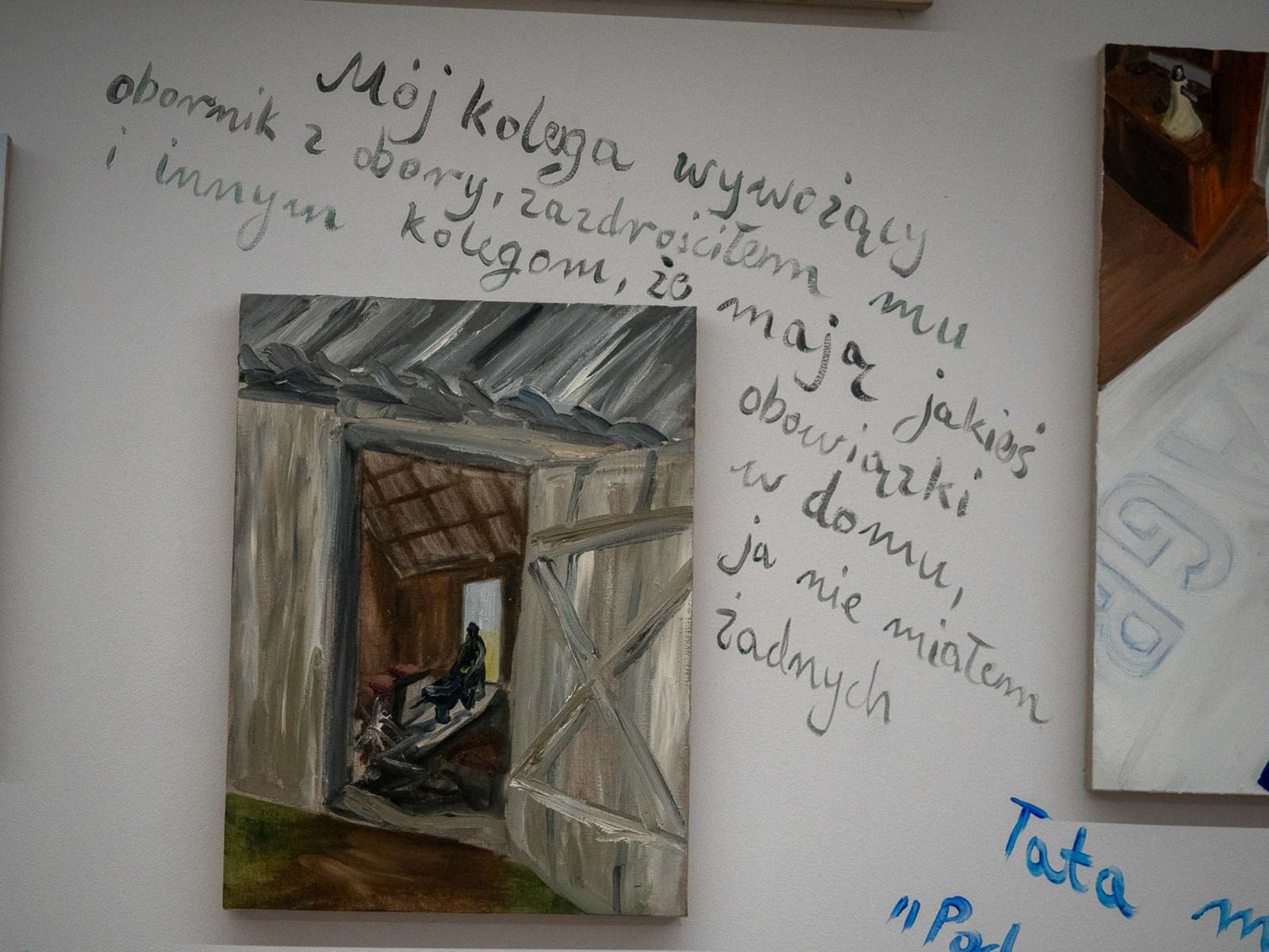 Patryk Różycki - Namaluj mnie w tej pracy, fot. Jerzy Doroszkiewicz