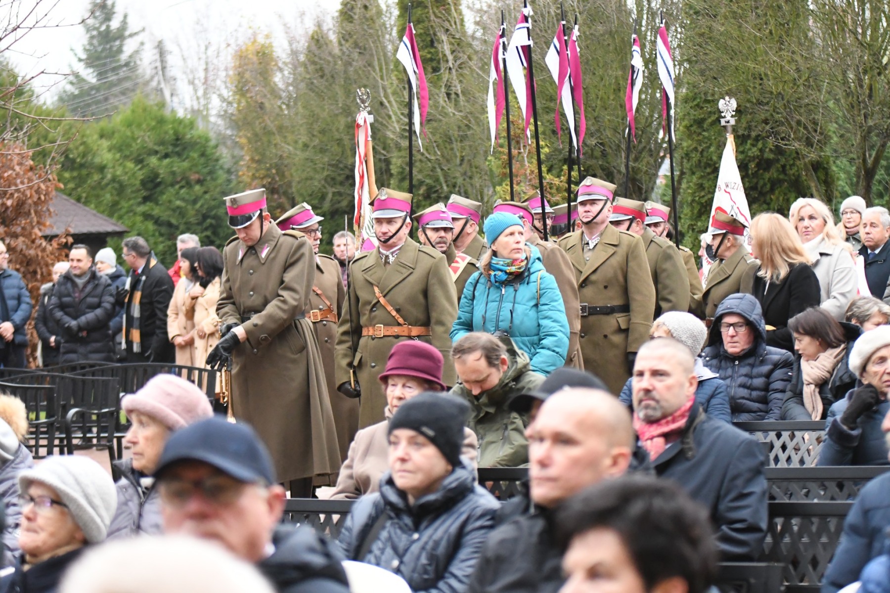 Poświęcenie kaplicy Matki Bożej Ostrobramskiej w Łapach, fot. T. Łapiński/ parafia Św. Krzyża