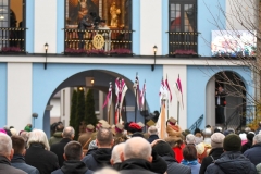 Poświęcenie kaplicy Matki Bożej Ostrobramskiej w Łapach, fot. T. Łapiński/ parafia Św. Krzyża
