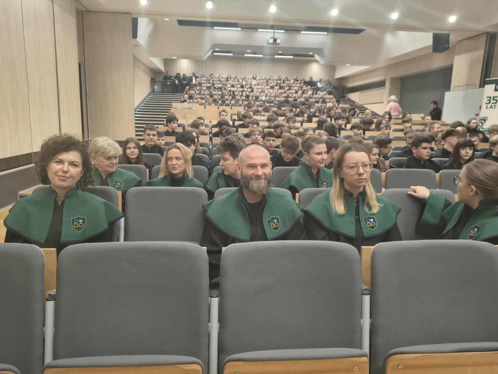 Pasowanie pierwszoklasistów ALO PB, fot. Hanna Kość
