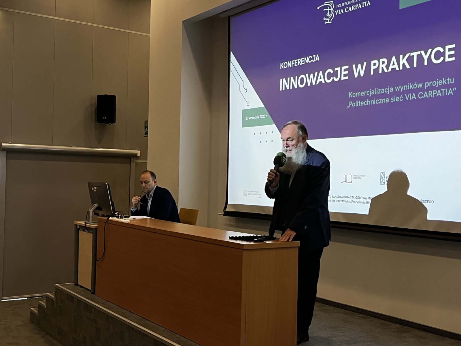 Konferencja "Innowacje w Praktyce – Komercjalizacja wyników projektu „Politechniczna sieć VIA CARPATIA”, fot. A. Jakuć