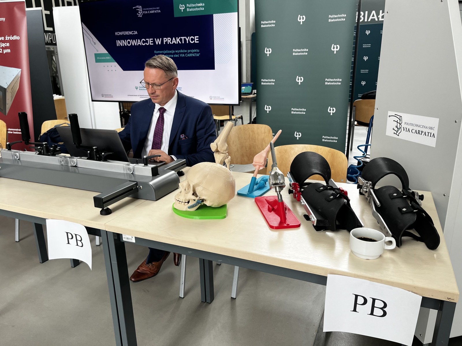 Konferencja "Innowacje w Praktyce – Komercjalizacja wyników projektu „Politechniczna sieć VIA CARPATIA”, fot. A. Jakuć