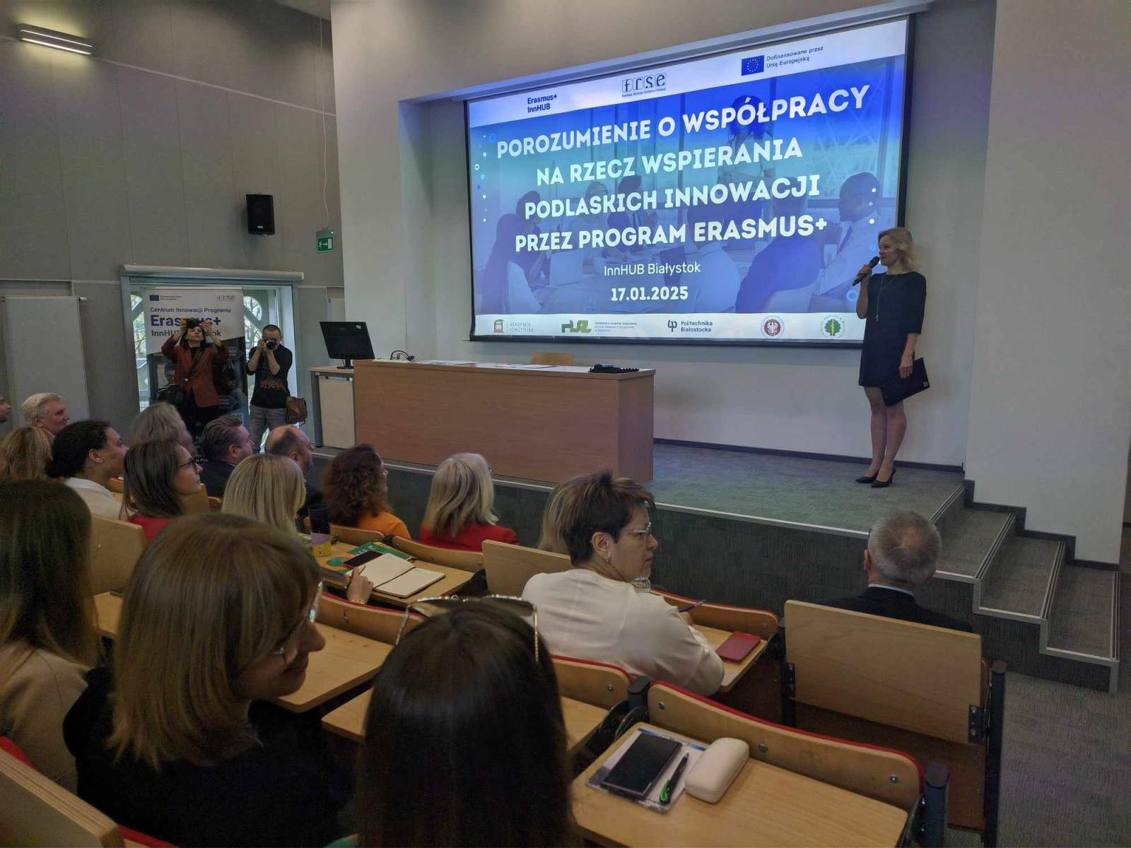 Porozumienie o współpracy podlaskich uczelni z Inn HUB Białystok, fot. Hanna Kość