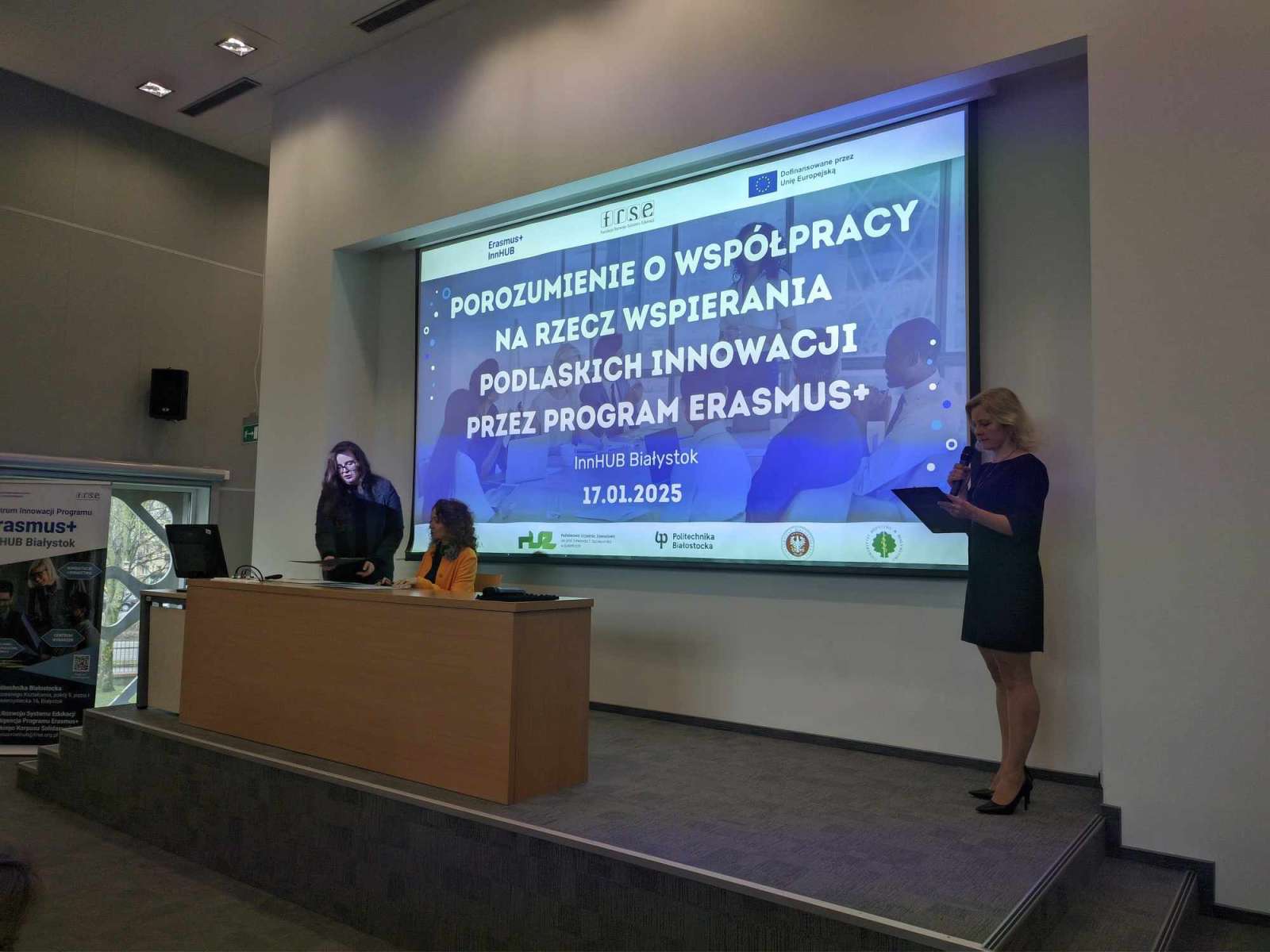 Porozumienie o współpracy podlaskich uczelni z Inn HUB Białystok, fot. Hanna Kość