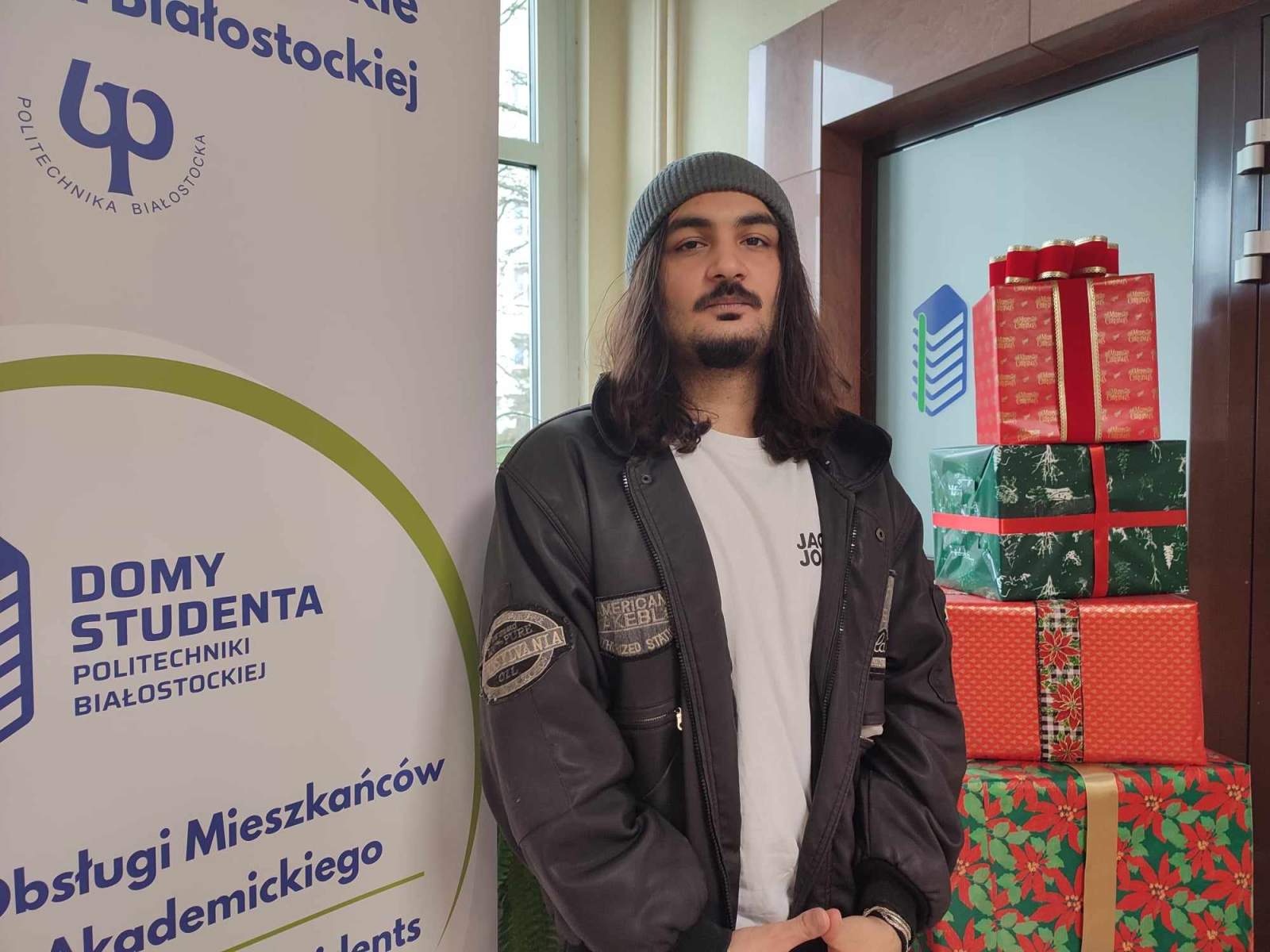 Barhan Kurt, student WIZ PB, fot. Hanna Kość