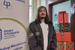 Barhan Kurt, student WIZ PB, fot. Hanna Kość