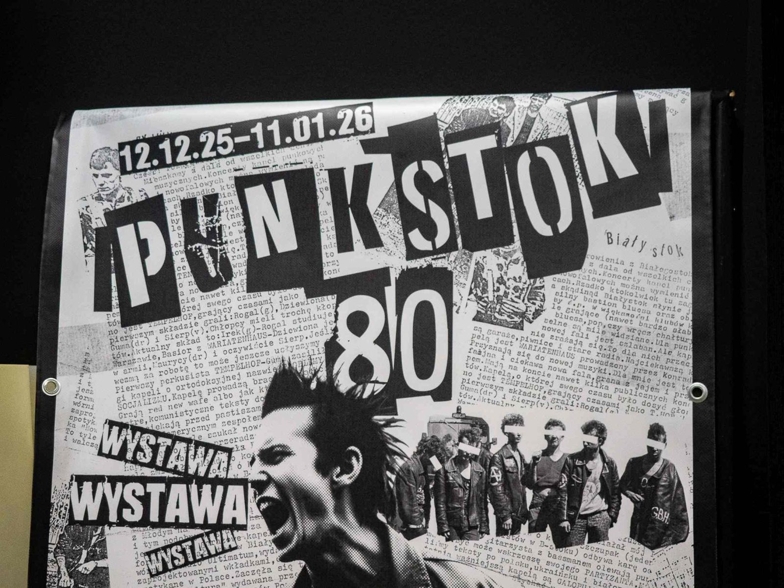 Punkstok 80, przygotowania, fot. Jerzy Doroszkiewicz