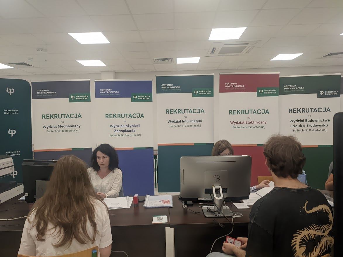 Wyniki rekrutacji do Politechniki Białostockiej, fot. Hanna Kość