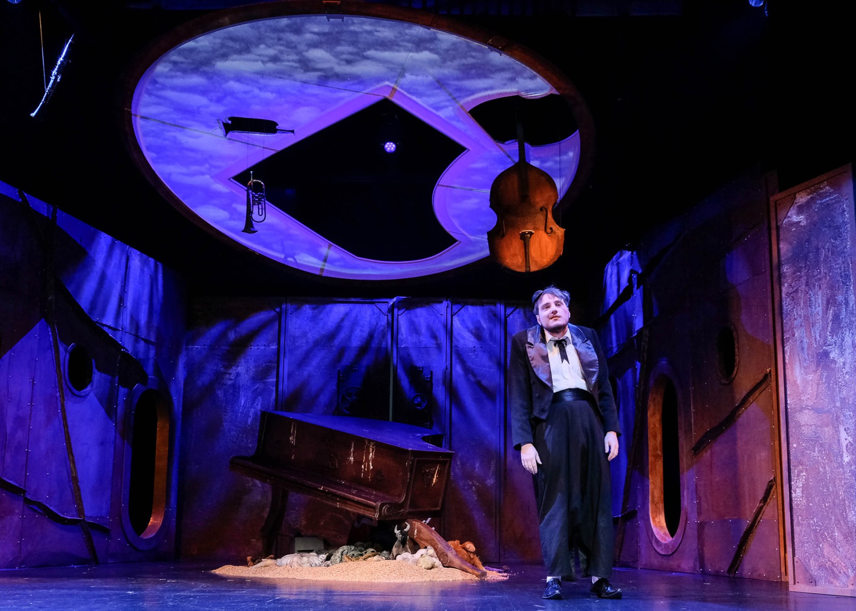 Spektakl "Na Arce o ósmej" , źródło: białostocki Teatr Lalek