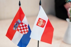BIALYSTOK, 13.06.2025, HOTEL BRANICKI SIEDZIBA KONSULATU HONOROWEGO CHORWACJI W BIALYMSTOKU. OBCHODY DNI PANSTWOWOSCI I SIL ZBROJNYCH REPUBLIKI CHORWACJI. FOT. JAN MALEC.