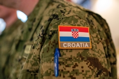 BIALYSTOK, 13.06.2025, HOTEL BRANICKI SIEDZIBA KONSULATU HONOROWEGO CHORWACJI W BIALYMSTOKU. OBCHODY DNI PANSTWOWOSCI I SIL ZBROJNYCH REPUBLIKI CHORWACJI. FOT. JAN MALEC.