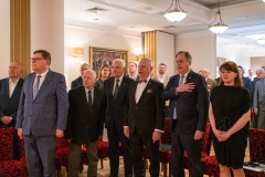 BIALYSTOK, 13.06.2025, HOTEL BRANICKI SIEDZIBA KONSULATU HONOROWEGO CHORWACJI W BIALYMSTOKU. OBCHODY DNI PANSTWOWOSCI I SIL ZBROJNYCH REPUBLIKI CHORWACJI. FOT. JAN MALEC.