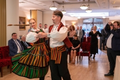 BIALYSTOK, 13.06.2025, HOTEL BRANICKI SIEDZIBA KONSULATU HONOROWEGO CHORWACJI W BIALYMSTOKU. OBCHODY DNI PANSTWOWOSCI I SIL ZBROJNYCH REPUBLIKI CHORWACJI. FOT. JAN MALEC.
