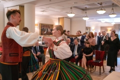 BIALYSTOK, 13.06.2025, HOTEL BRANICKI SIEDZIBA KONSULATU HONOROWEGO CHORWACJI W BIALYMSTOKU. OBCHODY DNI PANSTWOWOSCI I SIL ZBROJNYCH REPUBLIKI CHORWACJI. FOT. JAN MALEC.