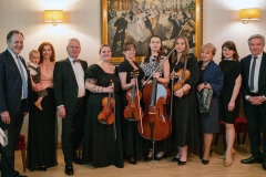 BIALYSTOK, 13.06.2025, HOTEL BRANICKI SIEDZIBA KONSULATU HONOROWEGO CHORWACJI W BIALYMSTOKU. OBCHODY DNI PANSTWOWOSCI I SIL ZBROJNYCH REPUBLIKI CHORWACJI. FOT. JAN MALEC.