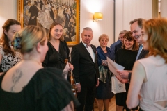 BIALYSTOK, 13.06.2025, HOTEL BRANICKI SIEDZIBA KONSULATU HONOROWEGO CHORWACJI W BIALYMSTOKU. OBCHODY DNI PANSTWOWOSCI I SIL ZBROJNYCH REPUBLIKI CHORWACJI. FOT. JAN MALEC.