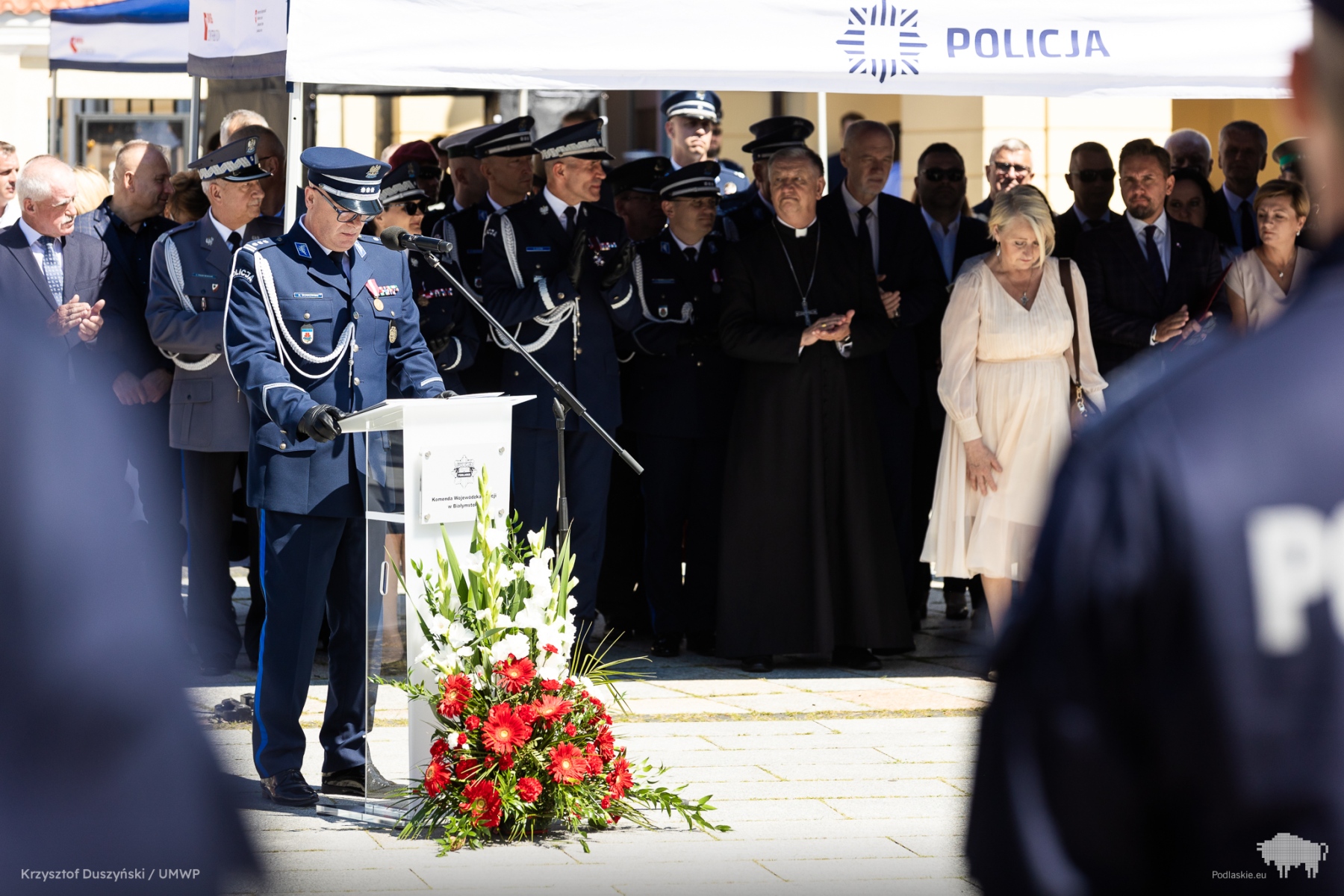 Święto Policji w Białymstoku, fot. Krzysztof Duszyński/UMWP